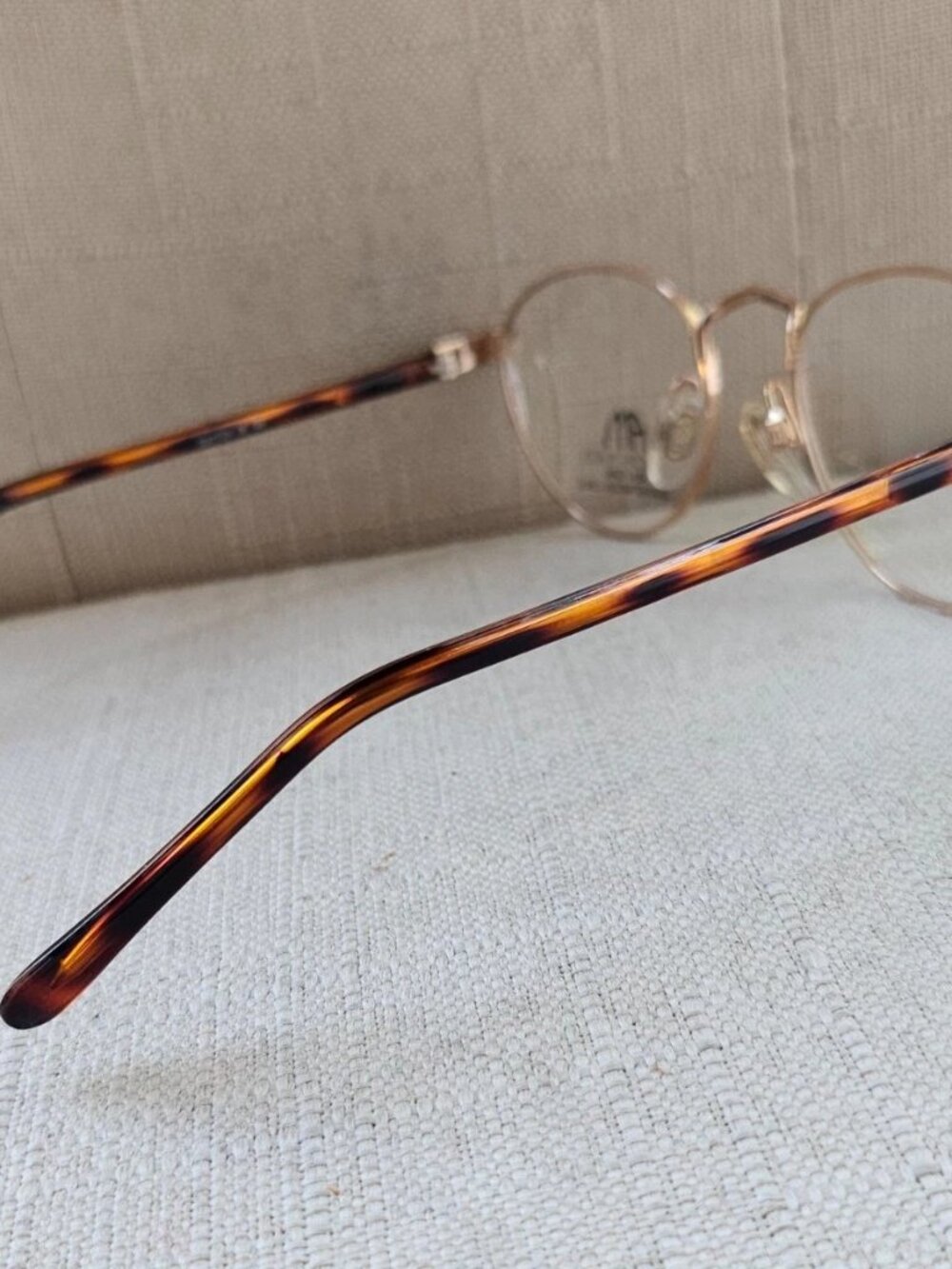 Anthony Martin Women Eyeglasses Frame Brown/Gold Tone Eyewear Glasses NWT - Picture 5 of 13